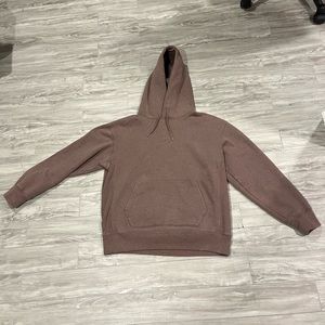 Uniqlo Brown Pullover Hoodie (L)